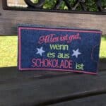 Schokoladenhülle Geschenkverpackung Geschenkidee