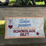 Schokoladenhülle Geschenkverpackung Geschenkidee