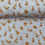 Musselin Double Gauze Glanz Fuchs Lars