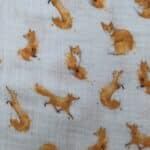 Musselin Double Gauze Glanz Fuchs Lars