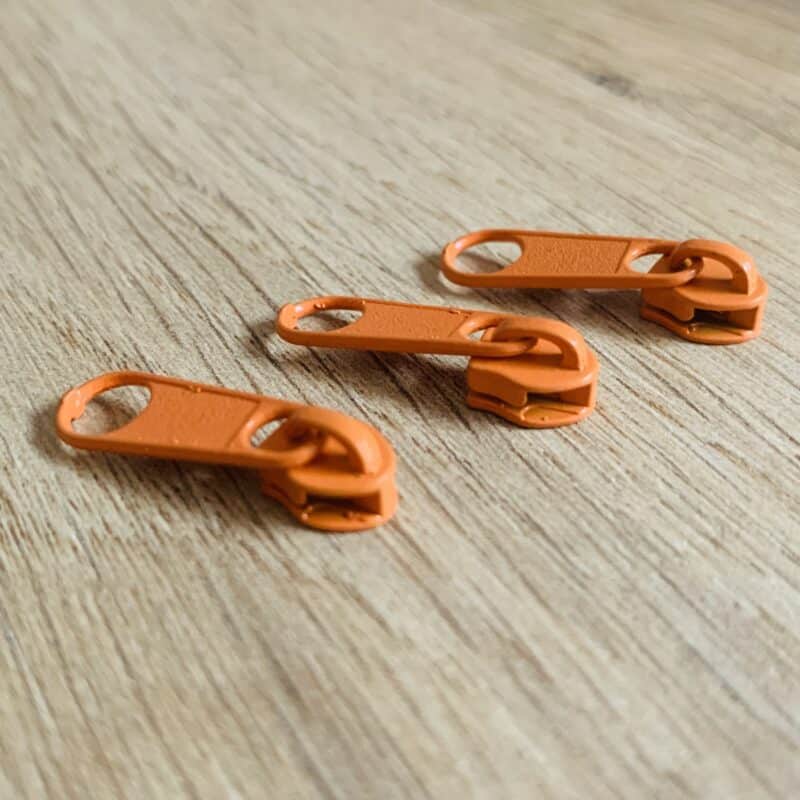 Zipper Schieber 3mm orange 1155
