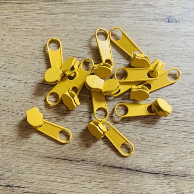 Zipper Schieber 3mm butterblume gelb 1154