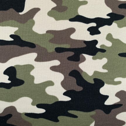 French Terry Camouflage Textil Rammelkamp