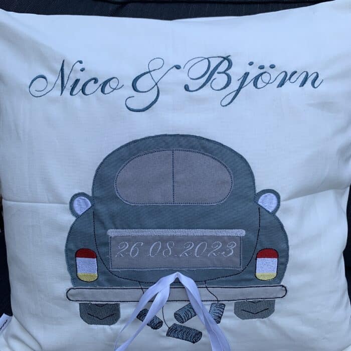 Hochzeitskissen Kissen Hochzeit Personalisiert