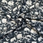 Baumwollstoff Kim Swafing Totenkopf