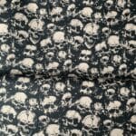 Baumwollstoff Kim Swafing Totenkopf