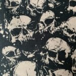 Baumwollstoff Kim Swafing Totenkopf