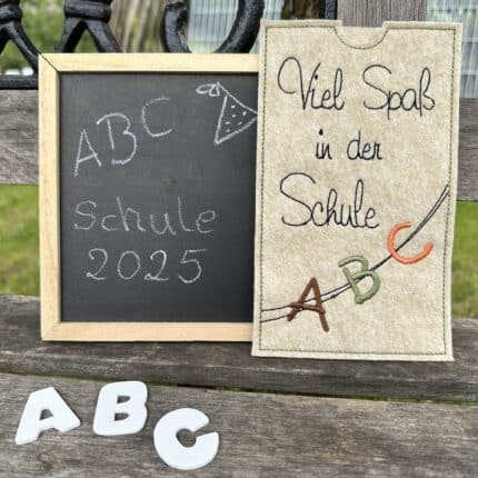 Schokoladenhülle Schulstart Fadenstark Datei