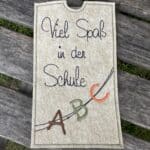 Schokoladenhülle Schulstart Fadenstark Datei