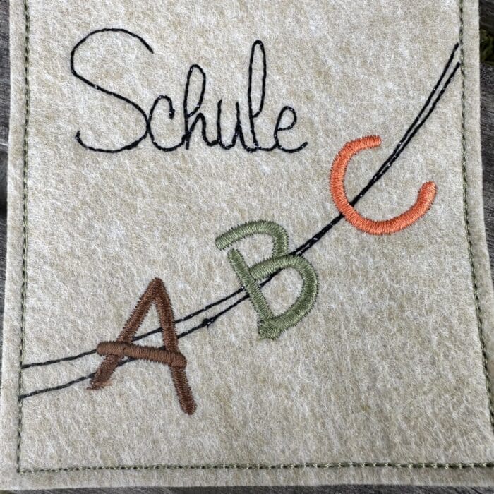Schokoladenhülle Schulstart Fadenstark Datei