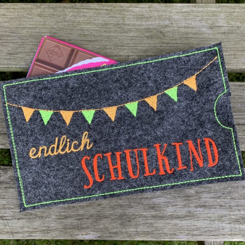 Schokoladenhülle Schulstart Fadenstark Datei