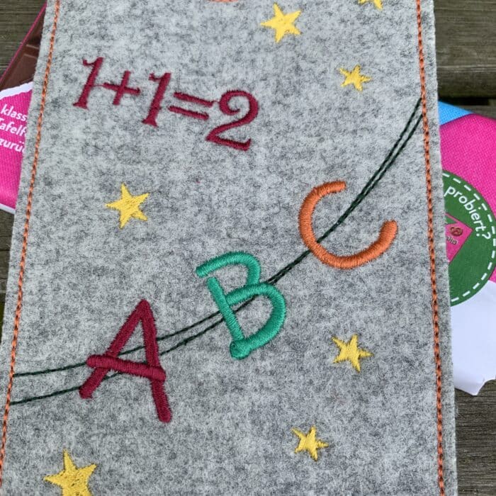 Schokoladenhülle Schulstart Fadenstark Datei