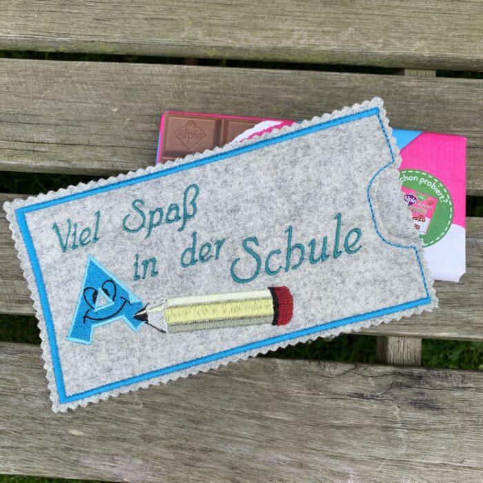 Schokoladenhülle Schulstart