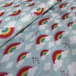 Baumwollstoff Kim Regenbogen Swafing