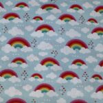 Baumwollstoff Kim Regenbogen Swafing
