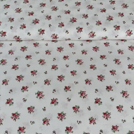 Baumwollstoff Westfalenstoff Blümchen Prinzessin