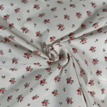 Baumwollstoff Westfalenstoff Blümchen Prinzessin