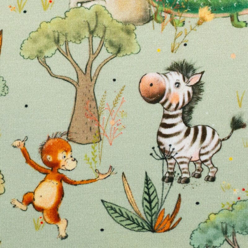 Baumwolljersey Safari Swafing