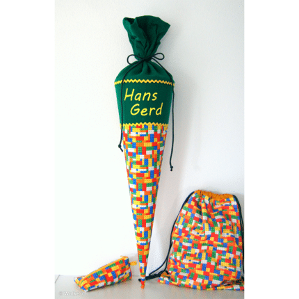 Baumwollstoff Klemmbausteine Swafing