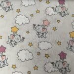 Baumwollstoff Elefanten S&W