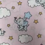 Baumwollstoff Elefanten S&W