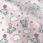 Baumwollstoff Elefanten S&W