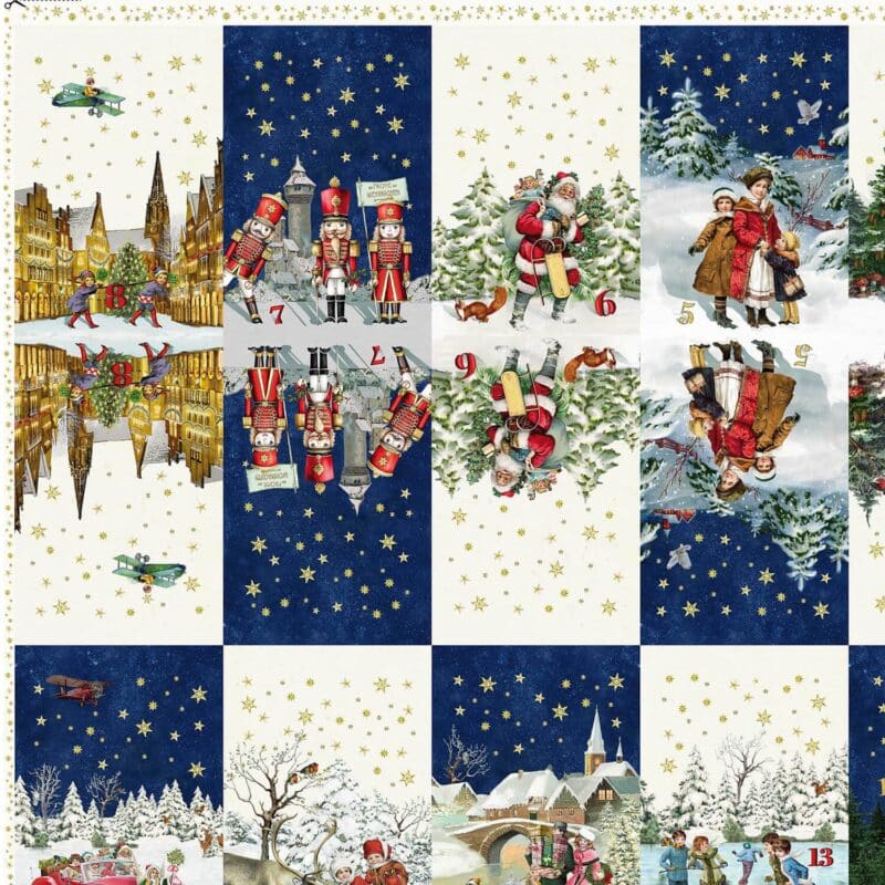 DIY Adventskalender Westfalenstoffe Panel