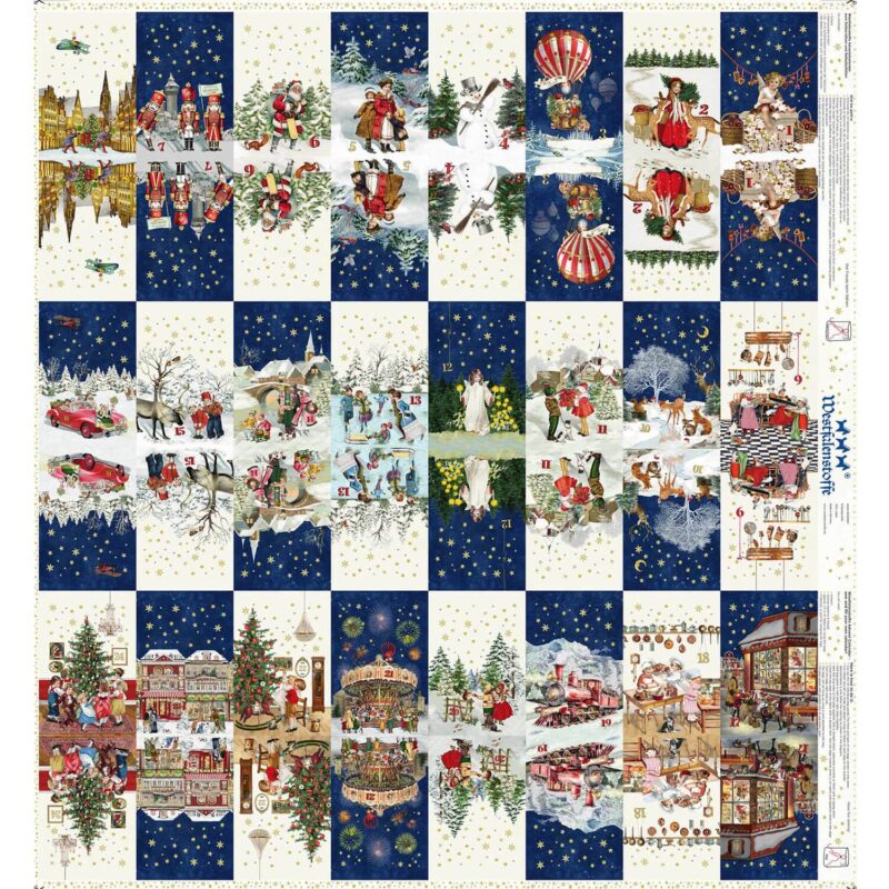 DIY Adventskalender Westfalenstoffe Panel